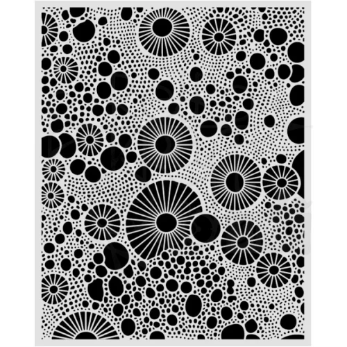 Szablon maska 20x25cm All Around Koła KSTD206 Stamperia