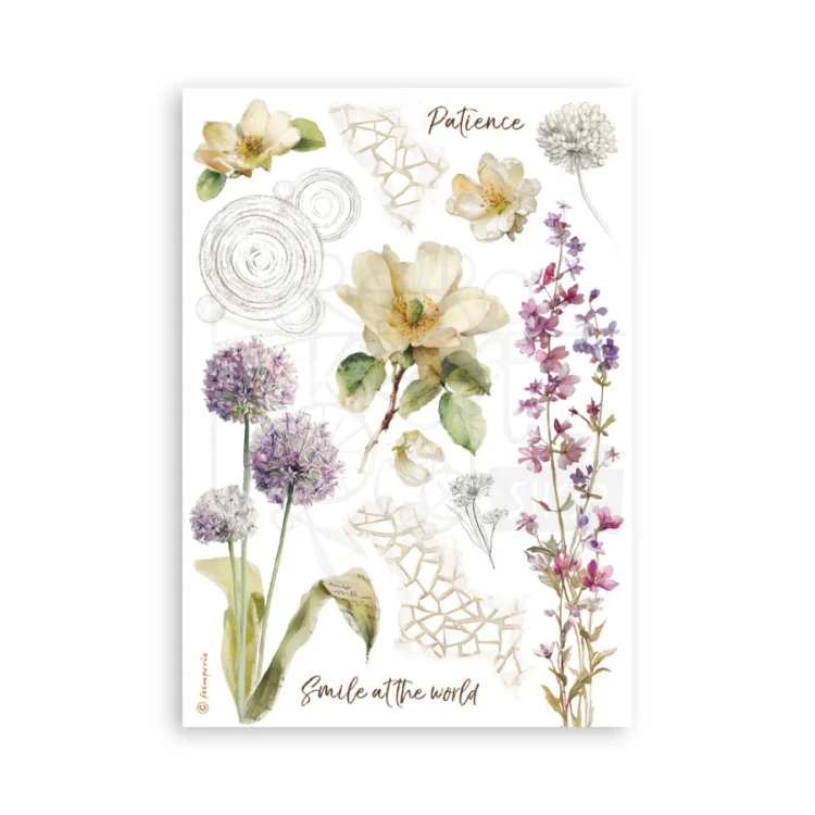 Papier washi A5 All Around 8 arkuszy SBW33 Stamperia