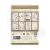 Papier washi A5 All Around 8 arkuszy SBW33 Stamperia