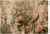 Papier ryżowy do decoupage 24x33 Papuga i kwiaty retro LBD535 LaBlanche