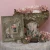 Papier ryżowy do decoupage 24x33 Papuga i kwiaty retro LBD535 LaBlanche