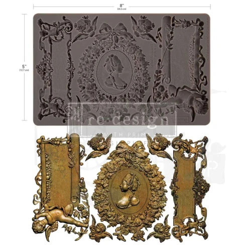 Foremka silikonowa 20x13 Ombres Florales 682835 Prima