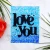Stempel gumowy kauczukowy 15x15cm Script Bold Prints CG830 Hero Arts