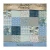 Zestaw papierów do scrapbookingu 20x20 Palette Collection: Blue 12 arkuszy TH94477 Tim Holtz