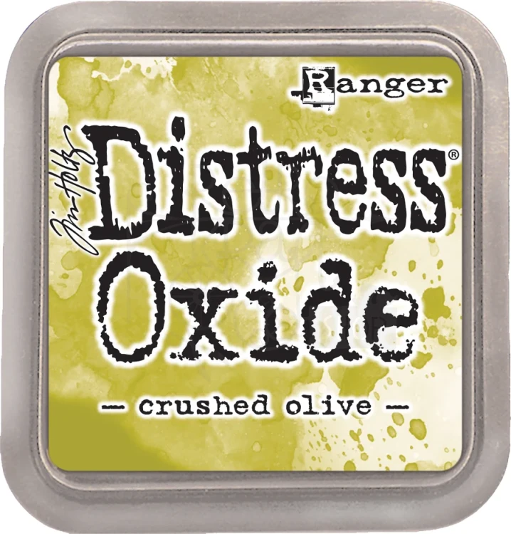 Tusz Tim Holtz Distress Oxide Ink Pad Crushed Olive TDO55907 Ranger