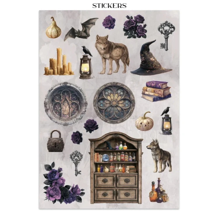 Junk Journal A4 Halloween SBJK22 Stamperia