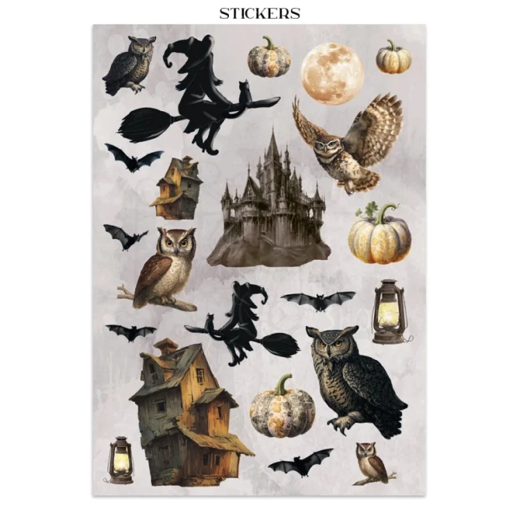 Junk Journal A4 Halloween SBJK22 Stamperia