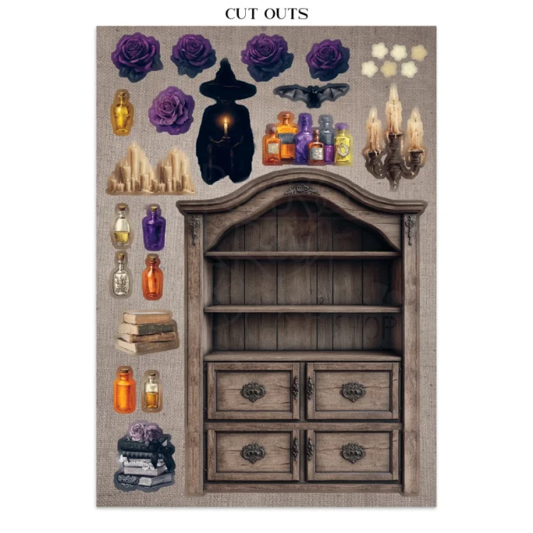 Junk Journal A4 Halloween SBJK22 Stamperia