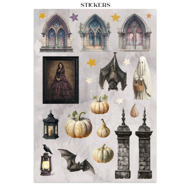 Junk Journal A4 Halloween SBJK22 Stamperia