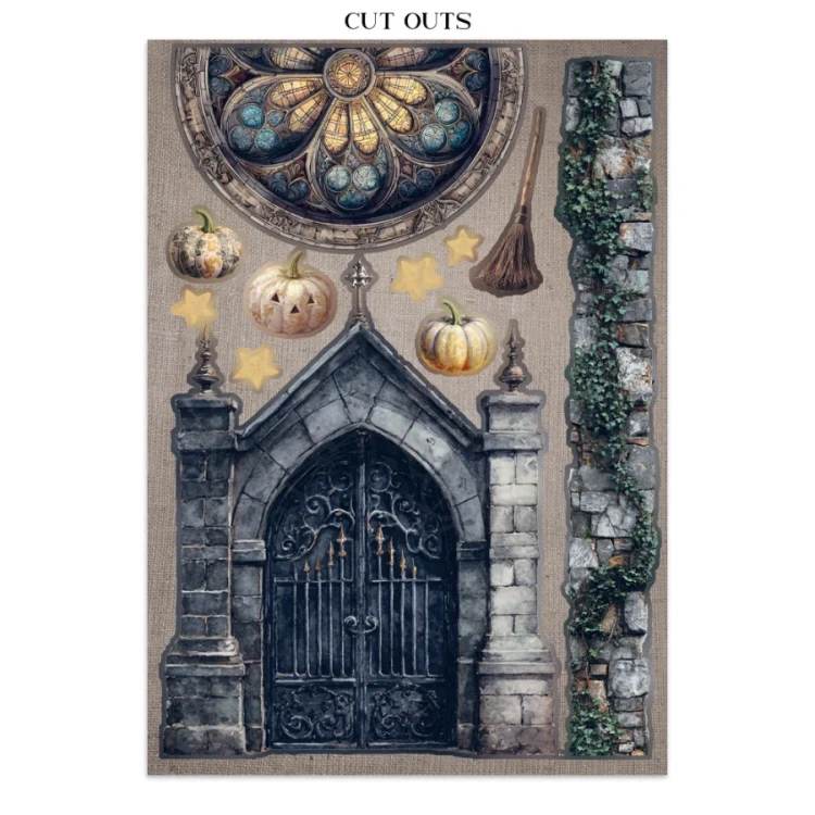 Junk Journal A4 Halloween SBJK22 Stamperia