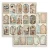Zestaw papierów do scrapbookingu 20x20 Symphony 10 arkuszy SBBS144 Stamperia