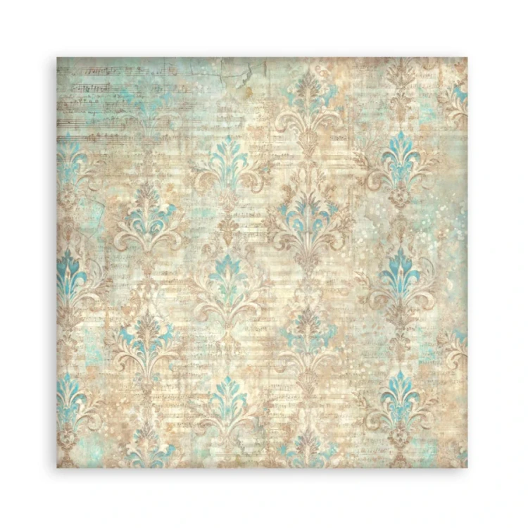Zestaw papierów jednostronnych do scrapbookingu 20x20 Symphony 22 arkusze SBBSXB26 Stamperia