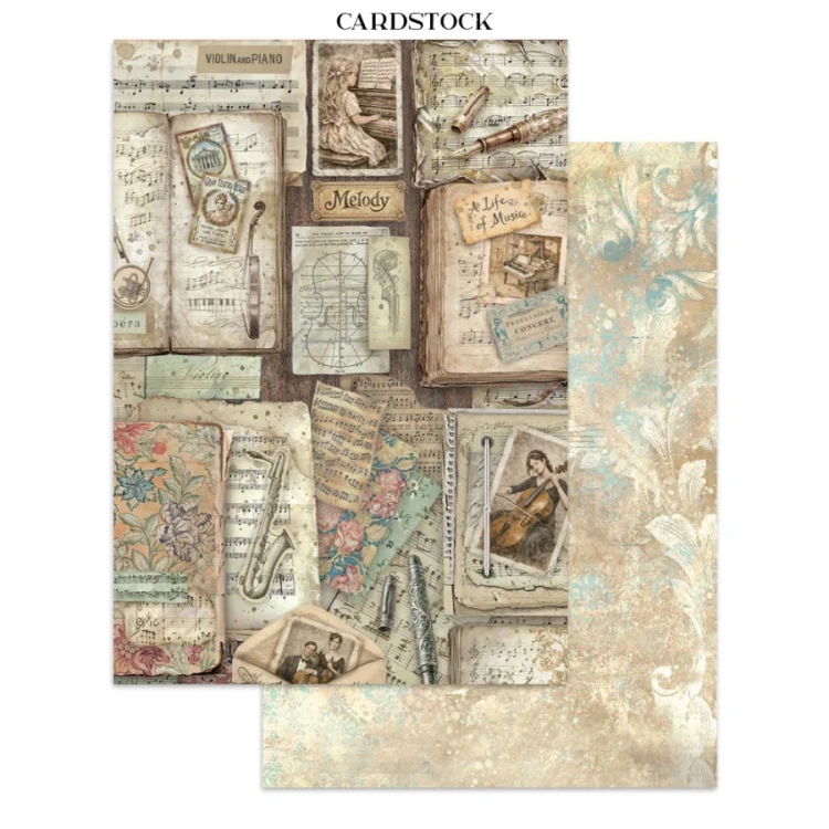 Junk Journal A5 Symphony SBJKS03 Stamperia