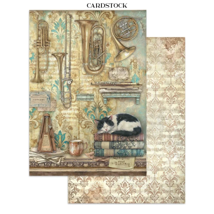 Junk Journal A5 Symphony SBJKS03 Stamperia