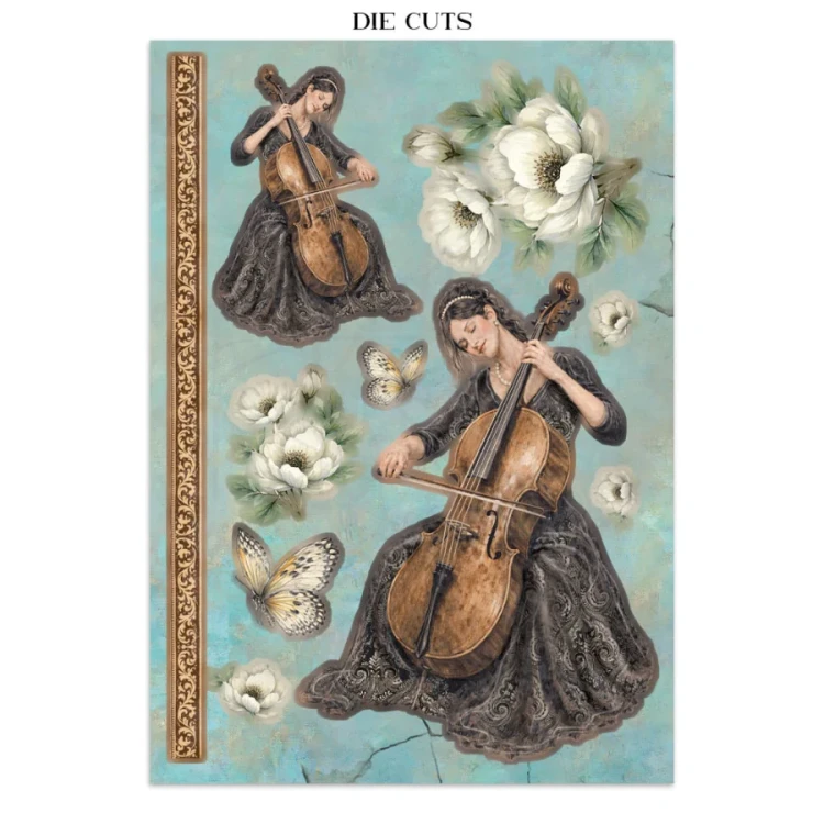 Junk Journal A5 Symphony SBJKS03 Stamperia