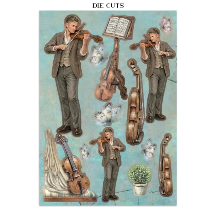 Junk Journal A5 Symphony SBJKS03 Stamperia