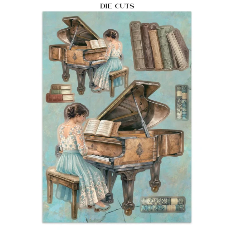 Junk Journal A5 Symphony SBJKS03 Stamperia