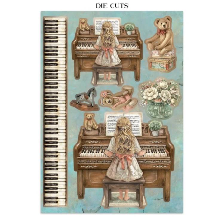 Junk Journal A5 Symphony SBJKS03 Stamperia