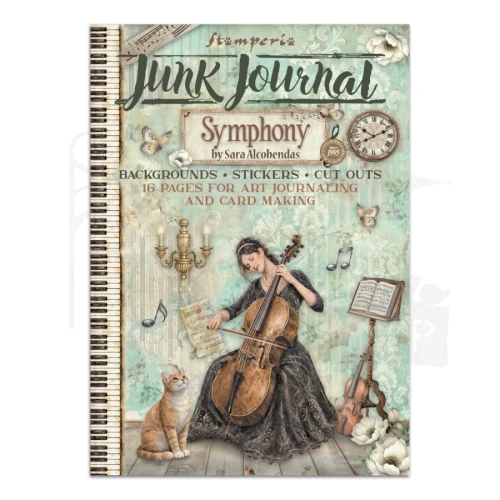 Junk Journal A4 Symphony SBJK24 Stamperia