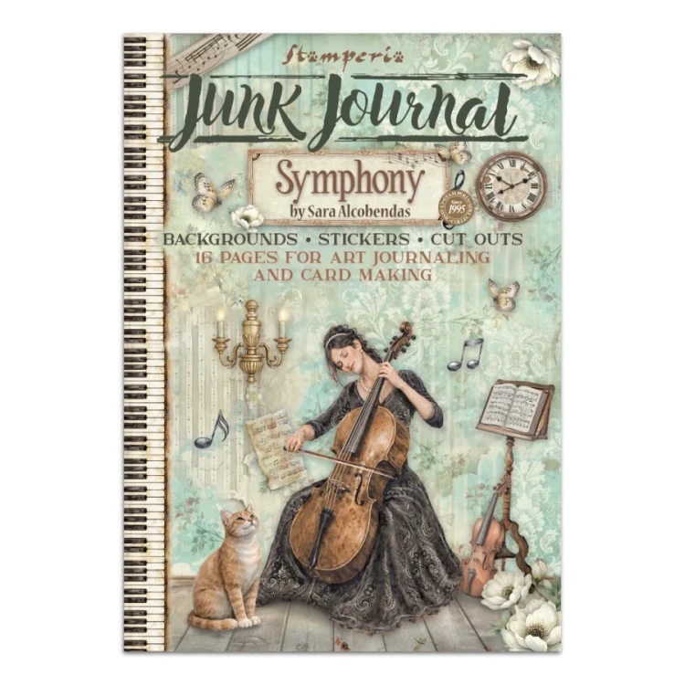 Junk Journal A4 Symphony SBJK24 Stamperia