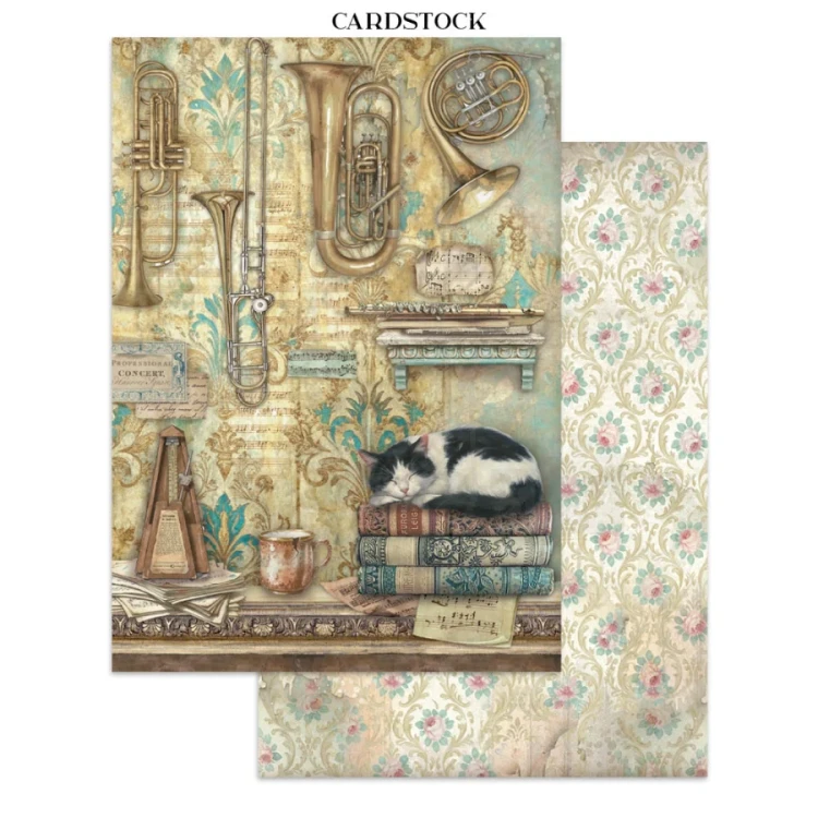 Junk Journal A4 Symphony SBJK24 Stamperia