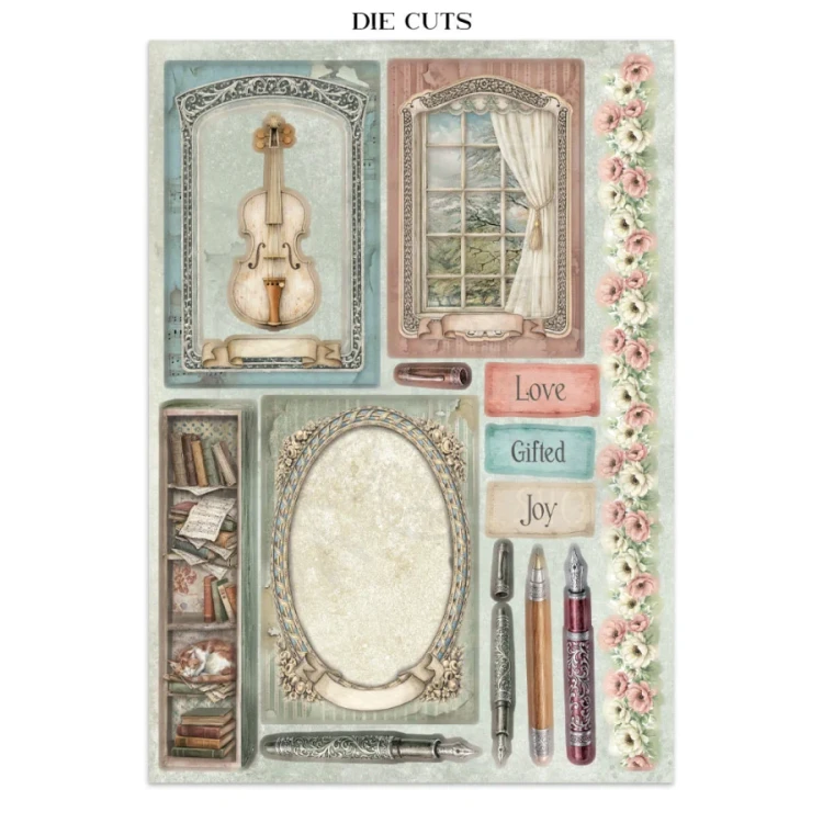 Junk Journal A4 Symphony SBJK24 Stamperia