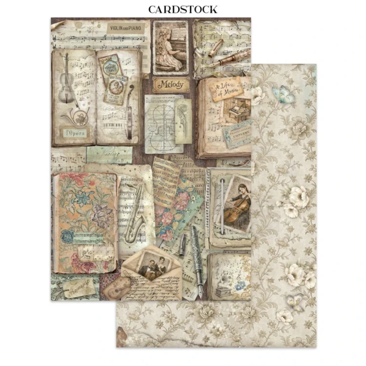 Junk Journal A4 Symphony SBJK24 Stamperia