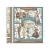 Rub-on transfer 15.5x15.15cm Symphony 6 arkuszy DFLRBX16 Stamperia