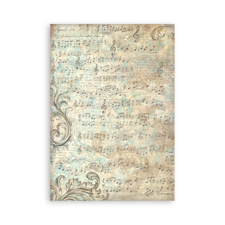 Papier washi A5 Symphony SBW34 Stamperia