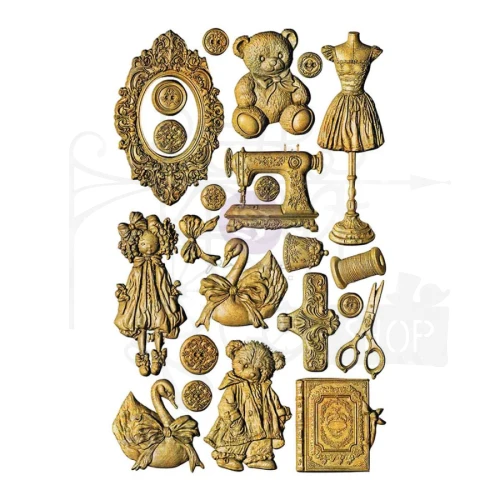 Foremka silikonowa 20x13 Buttons &amp; Keepsakes 982430 Prima