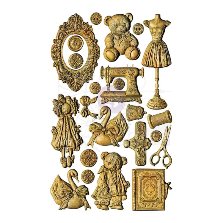 Foremka silikonowa 20x13 Buttons &amp; Keepsakes 982430 Prima