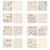 Zestaw papierów do scrapbookingu 20x20 Buttons &amp; Keepsakes 32 arkusze 982362 Prima