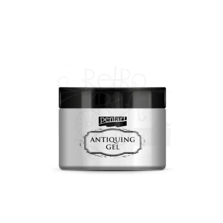 Żel postarzający antiquing gel biały 150ml 38813 Pentart