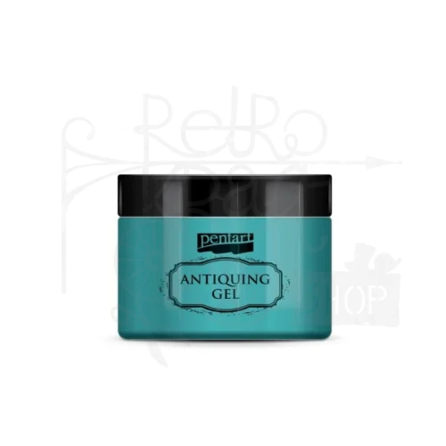 Żel postarzający antiquing gel patyna niebieska 150ml 38819 Pentart