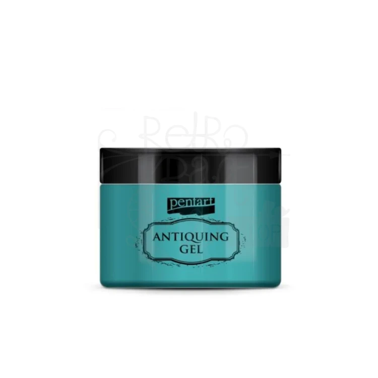 Żel postarzający antiquing gel patyna niebieska 150ml 38819 Pentart