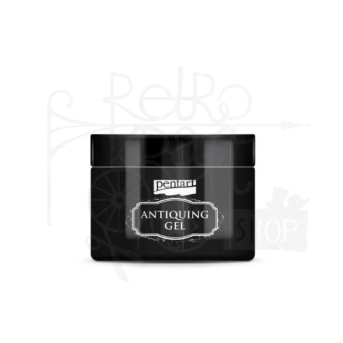 Żel postarzający antiquing gel czarny 150ml 38820 Pentart