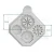 Foremka silikonowa Mini Cogs &amp; Gears CE0152-CS Cosmic Shimmer