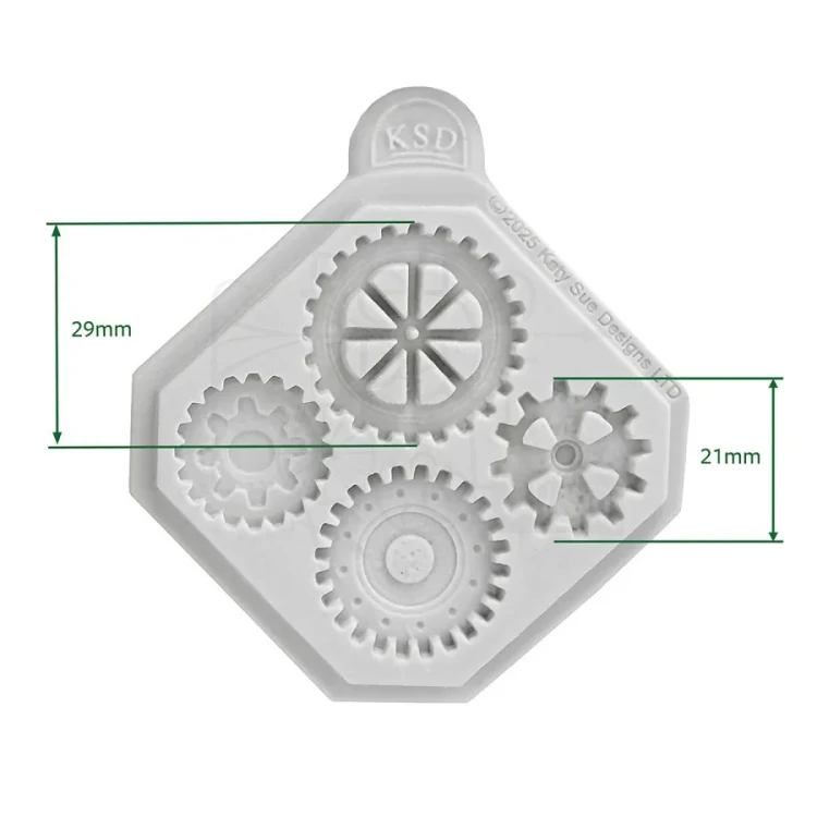 Foremka silikonowa Mini Cogs &amp; Gears CE0152-CS Cosmic Shimmer