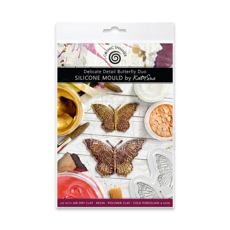 Foremka silikonowa Delicate Detail Butterfly Duo CE0148-CS Cosmic Shimmer