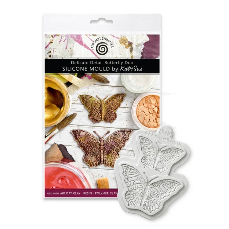 Foremka silikonowa Delicate Detail Butterfly Duo CE0148-CS Cosmic Shimmer