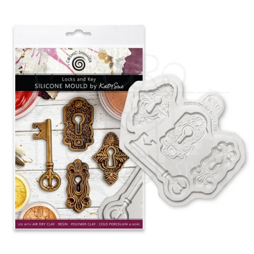 Foremka silikonowa Locks and Key CE0084-CS Cosmic Shimmer