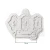 Foremka silikonowa Locks and Key CE0084-CS Cosmic Shimmer