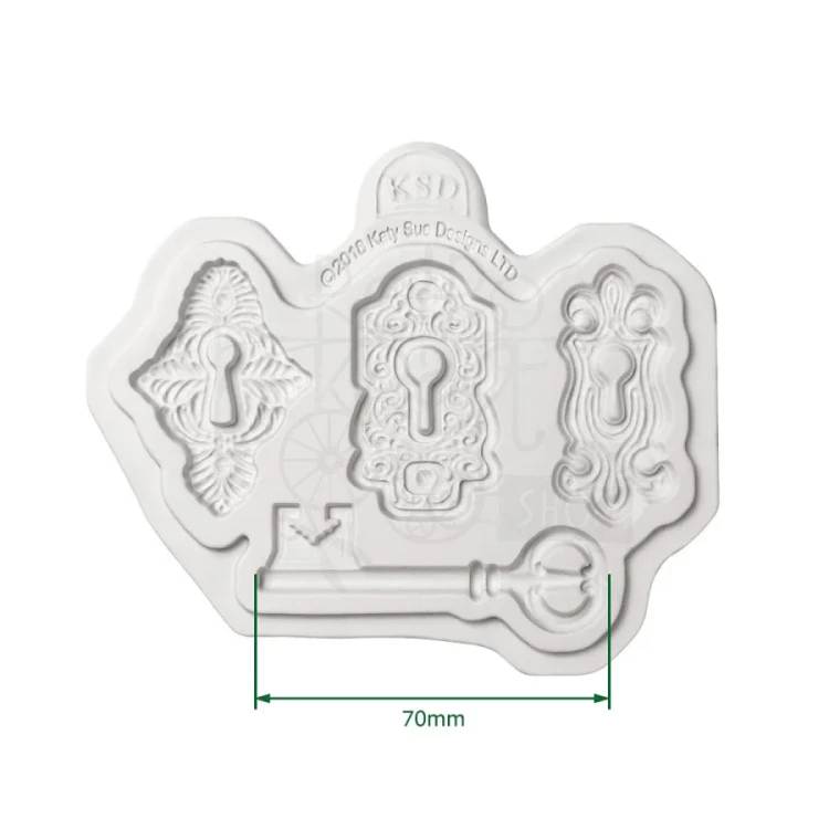Foremka silikonowa Locks and Key CE0084-CS Cosmic Shimmer