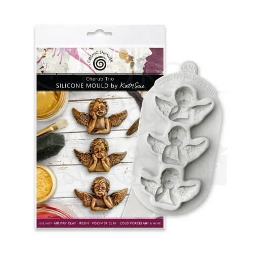 Foremka silikonowa Cherub Trio CA0203-CS Cosmic Shimmer