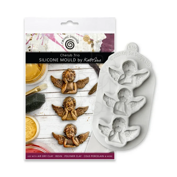 Foremka silikonowa Cherub Trio CA0203-CS Cosmic Shimmer