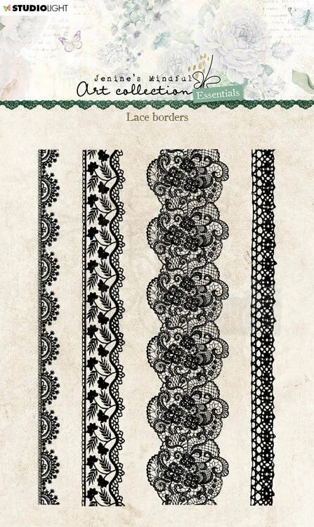 Stempel Art Collection Essentials - Lace Borders JMA-ES-STAMP212 Studio Light