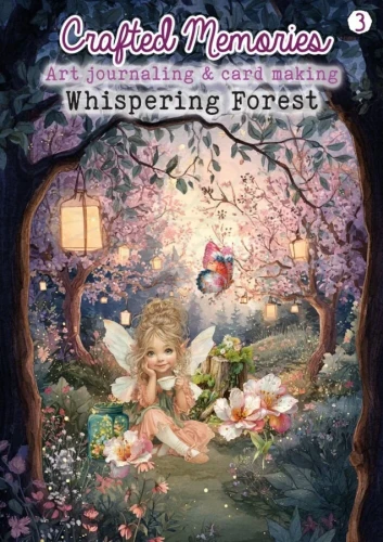 Zestaw A4 Creative CutOuts Art Journaling &amp; Card Making Book Whispering Forest CM-BOEK-003 Creatief Art