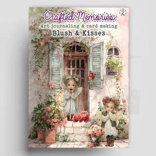 Zestaw A4 Creative CutOuts Art Journaling &amp; Card Making Book Blush and Kisses CM-BOEK-002 Creatief Art