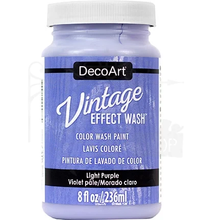 Farba postarzająca Vintage Effect Wash jasny fiolet 236ml DCW14-45 DecoArt