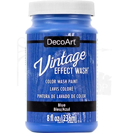 Farba postarzająca Vintage Effect Wash niebieski 236ml DCW13-64 DecoArt